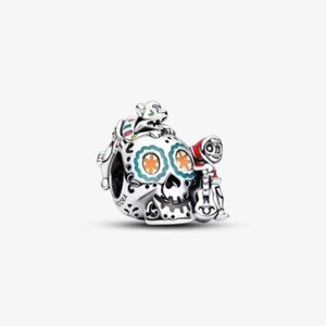 Pandora Pixar Coco Miguel & Dante Skull Glow-in-the-dark Charm